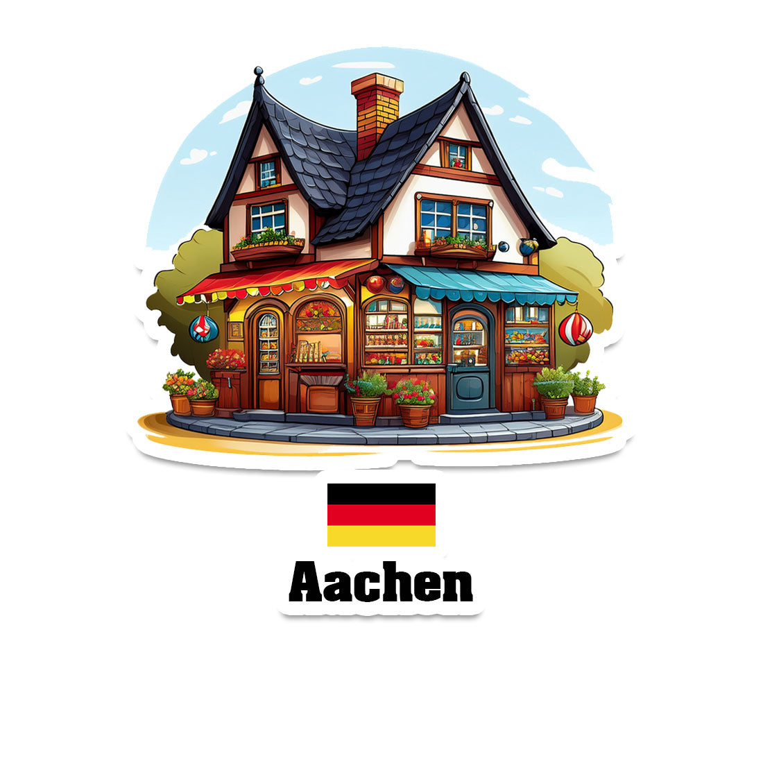 Aachen Sticker