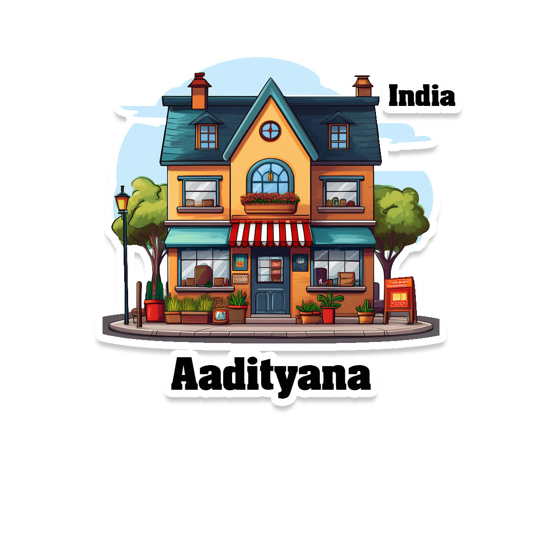 Aadityana Sticker