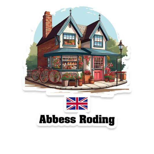 Abbess Roding Sticker