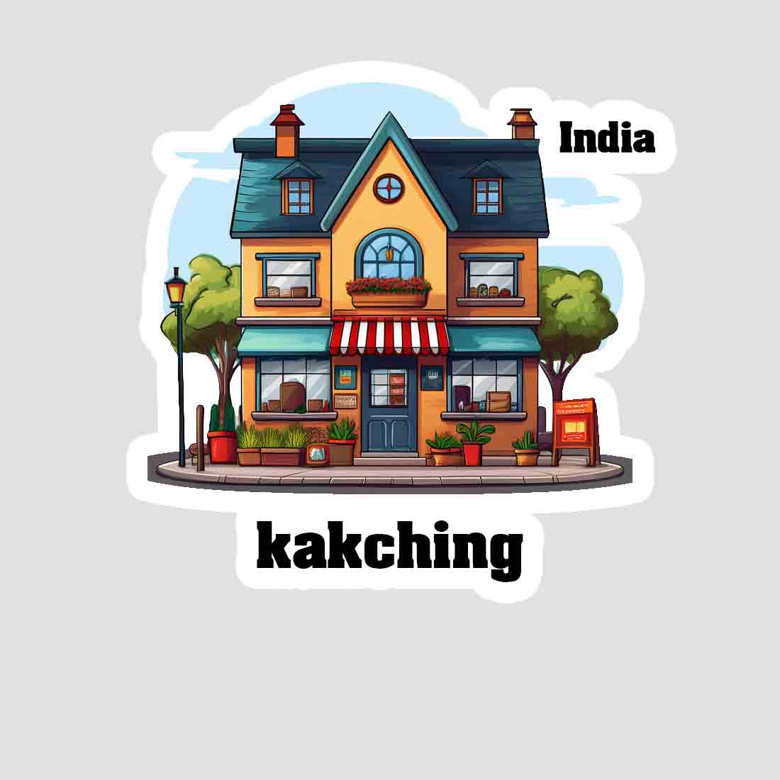 Kakching Sticker & Magnet | Home Town Souvenirs