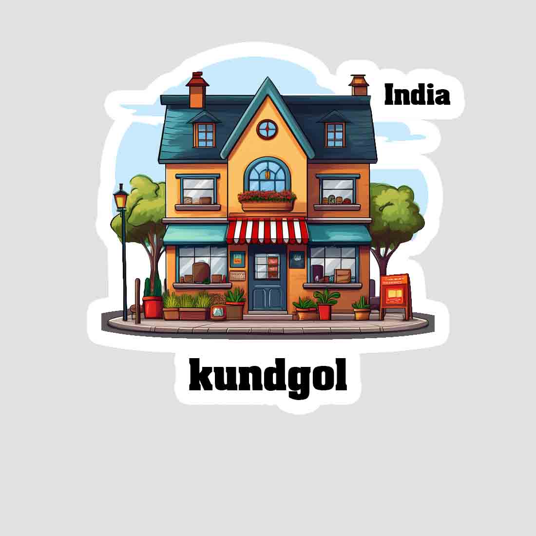 Kundgol Sticker & Magnet | Home Town Souvenirs