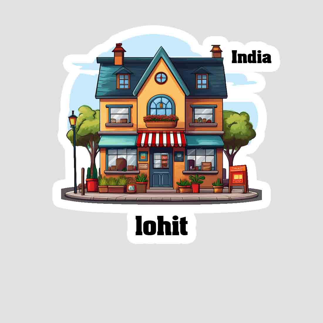 Lohit Sticker & Magnet | Home Town Souvenirs