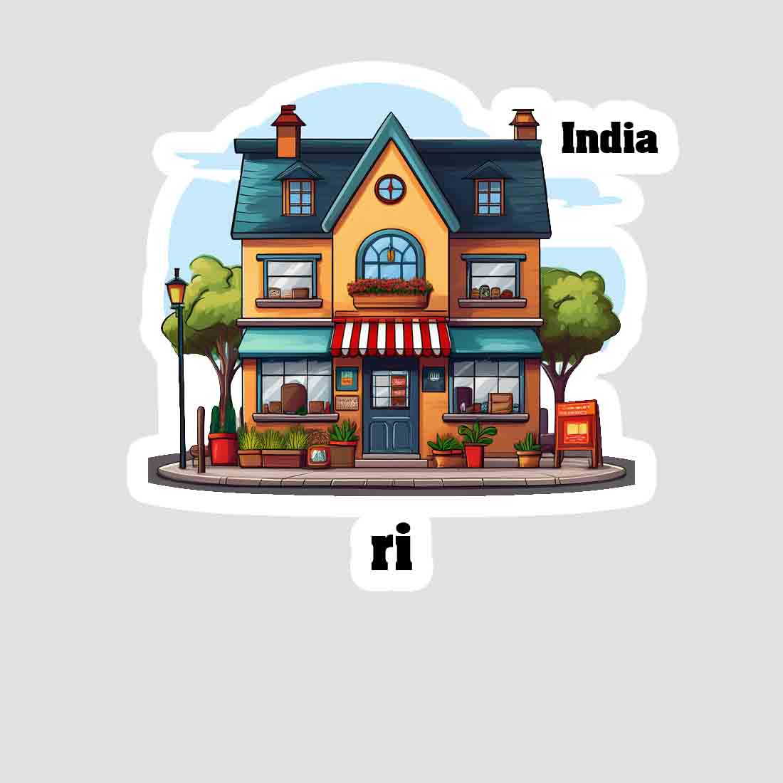 Ri Sticker & Magnet | Home Town Souvenirs