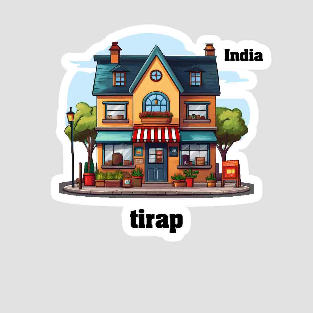 Tirap Sticker & Magnet | Home Town Souvenirs