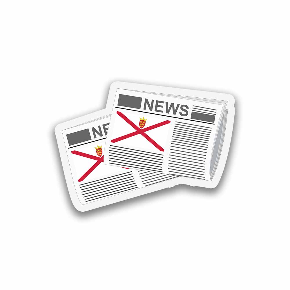 Jersey Newspapers Sticker